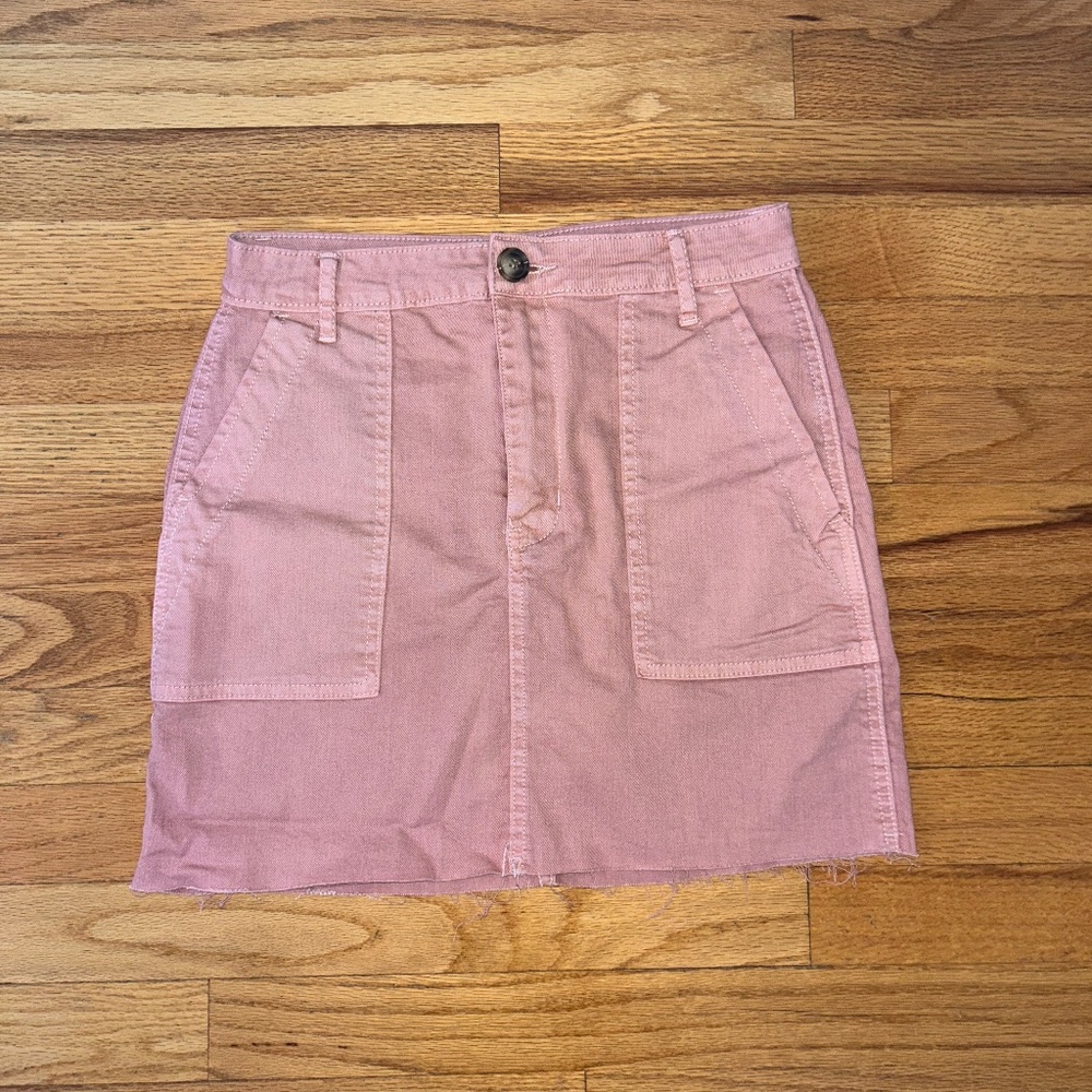 Hem and Thread Skirt